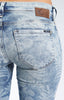 ALEXA SKINNY IN HAWAII LASER ARTIST VINTAGE - Mavi Jeans