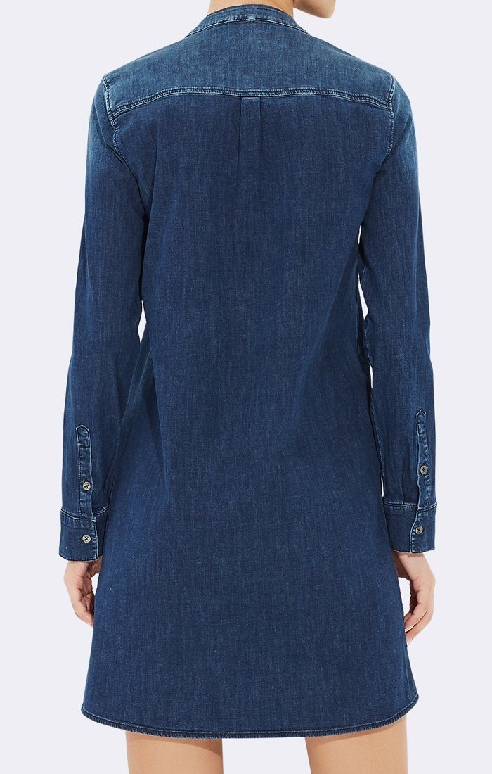 PINTUCK DENIM DRESS - Mavi Jeans