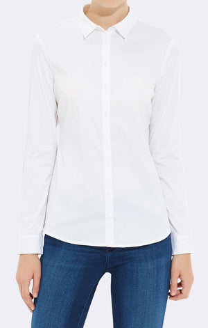 STRETCH SHIRT WHITE - Mavi Jeans