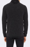 FUNNEL NECK SWEATSHIRT IN BLACK - Mavi Jeans