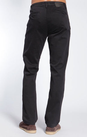 EDWARD CHINO IN BLACK TWILL - Mavi Jeans