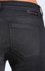 ALEXA SKINNY IN BLACK USED GOLD SATEEN - Mavi Jeans