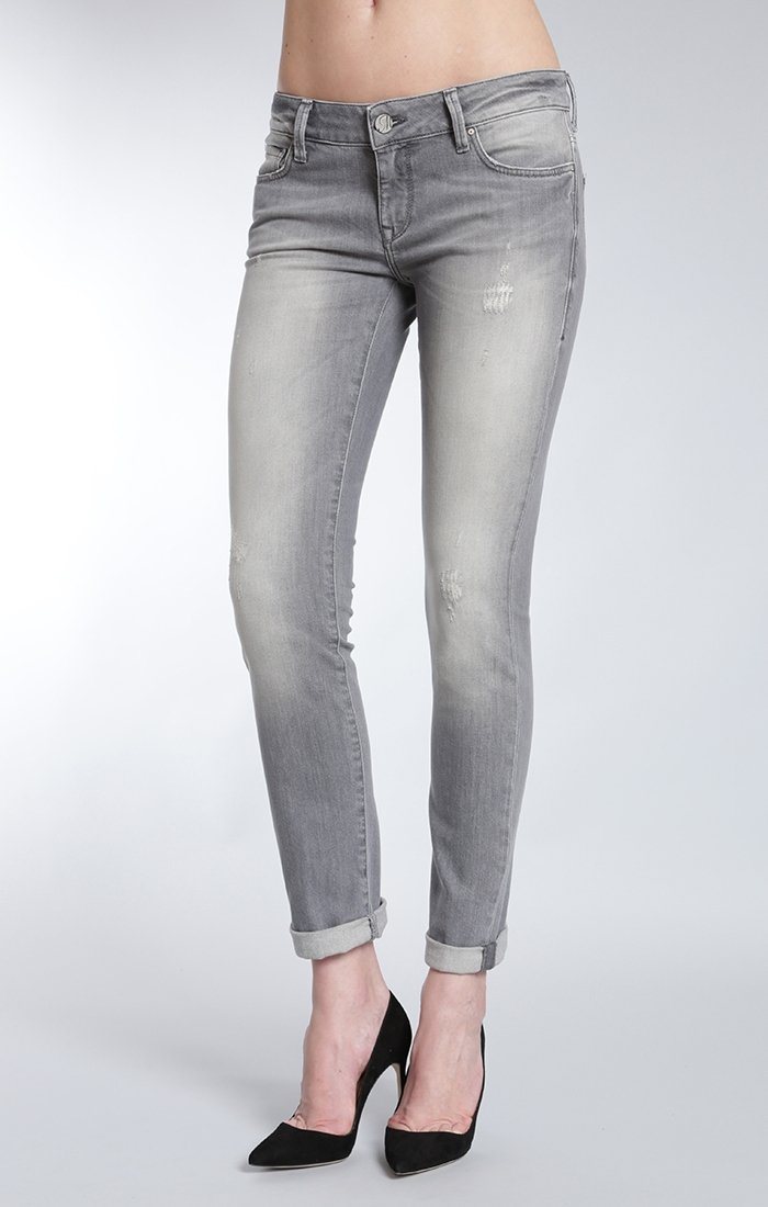 EMMA SLIM BOYFRIEND IN GREY R VINTAGE - Mavi Jeans