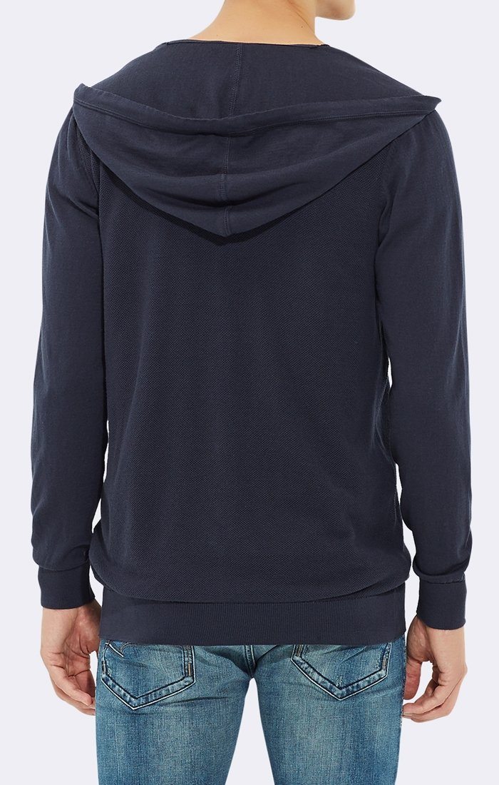 ZIP-UP HOODIE - Mavi Jeans