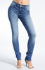 ADRIANA SUPER SKINNY IN LIGHT BRUSHED SHANTI - Mavi Jeans