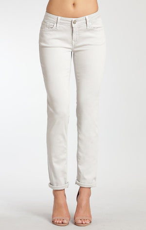 EMMA SLIM BOYFRIEND IN STONE TWILL - Mavi Jeans