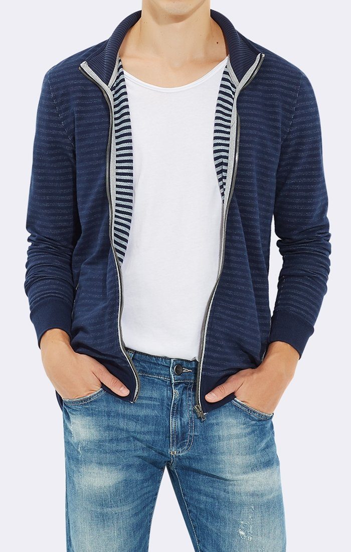 ZIP-UP SWEATSHIRT - Mavi Jeans