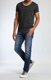 JAKE SLIM LEG IN DARK REAL SELVEDGE - Mavi Jeans