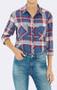 DOUBLE POCKET CHECK SHIRT - Mavi Jeans