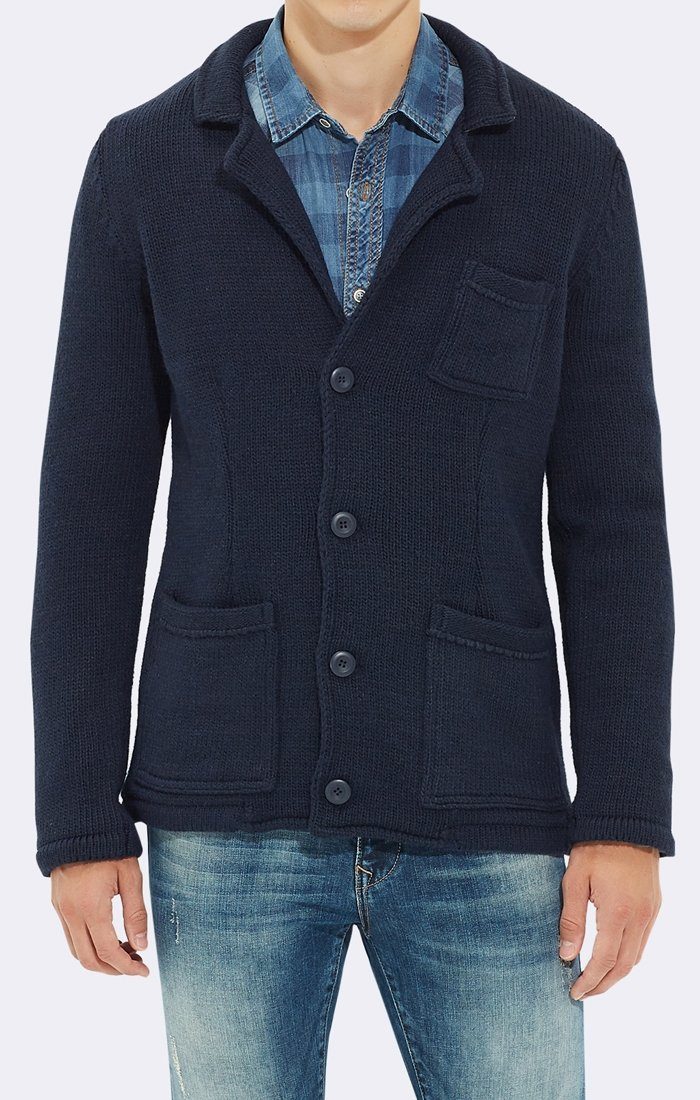 THREE-POCKET CARDIGAN - Mavi Jeans