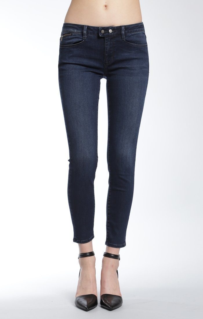 ADRIANA ANKLE SUPER SKINNY IN INK INDIGO STR - Mavi Jeans