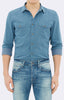 DOUBLE POCKET SHIRT - AQUA - Mavi Jeans