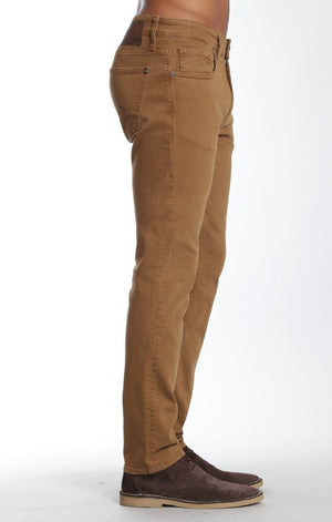 JAKE SLIM LEG IN MOCCA COLORED DENIM - Mavi Jeans