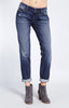 EMMA SLIM BOYFRIEND IN USED GOLD BT - Mavi Jeans