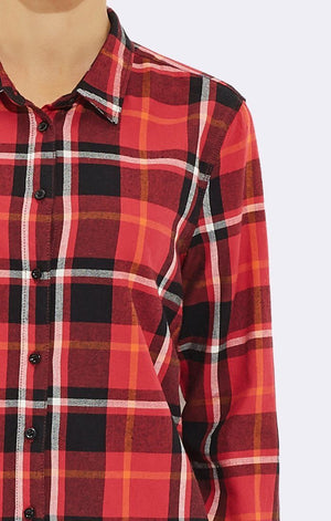 RED CHECK SHIRT - Mavi Jeans