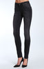 ALEXA SKINNY IN BLACK USED GOLD SATEEN - Mavi Jeans