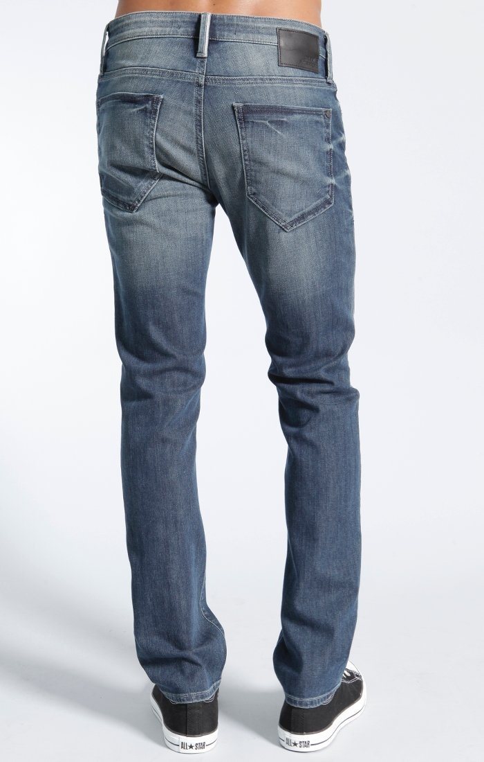 DANIEL SKINNY IN USED COOL WHITE EDGE - Mavi Jeans