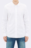 FITTED BASIC SHIRT WHITE - Mavi Jeans