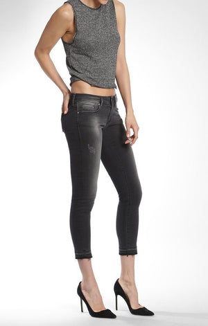 SERENA ANKLE SUPER SKINNY  IN SMOKE TRIBECA - Mavi Jeans