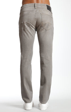 JAKE SLIM LEG IN UTILITY GREY WHITE EDGE - Mavi Jeans