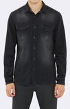 DENIM SHIRT IN BLACK - Mavi Jeans