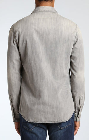 RIO SHIRT IN GREY WASHED - Mavi Jeans