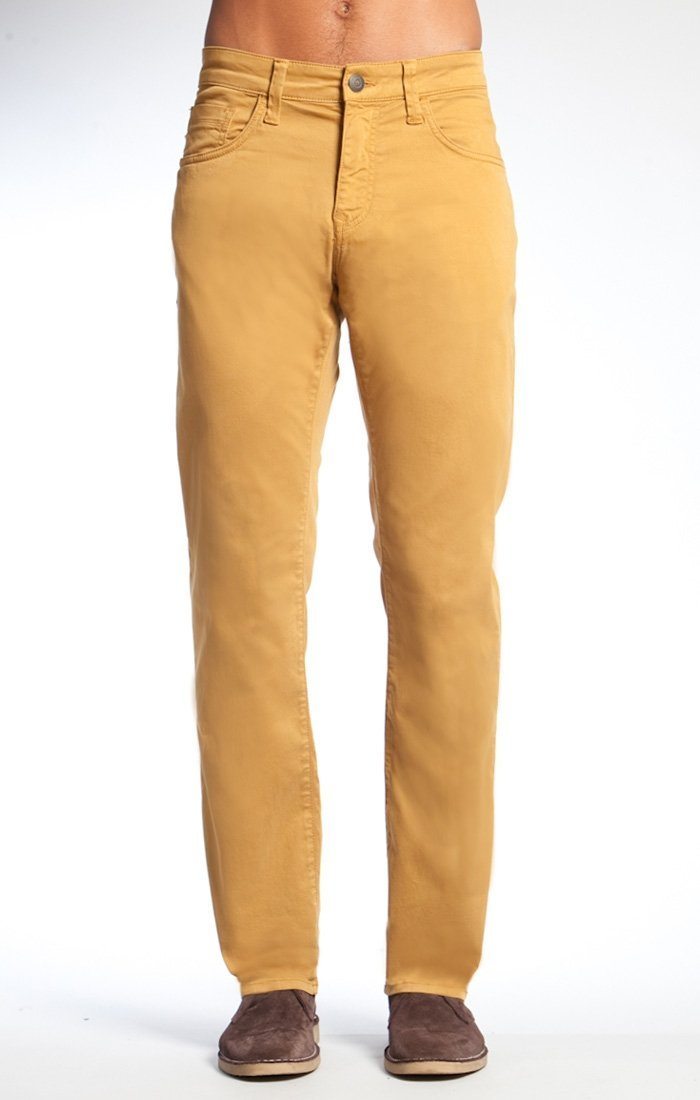 ZACH STRAIGHT LEG IN MUSTARD TWILL - Mavi Jeans