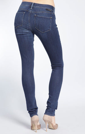 ALEXA SKINNY IN DEEP GOLD TENCEL - Mavi Jeans