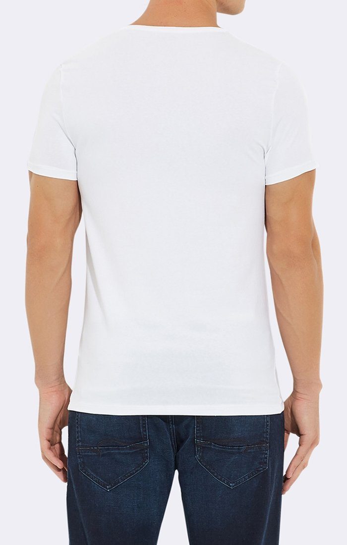 V NECK TEE - Mavi Jeans