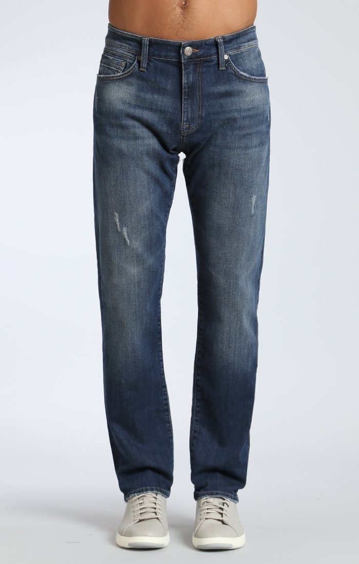 MARCUS SLIM STRAIGHT LEG IN SHADED USED WILLIAMSBU - Mavi Jeans