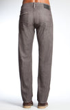 ZACH STRAIGHT LEG IN COFFEE BROWN WHITE EDGE - Mavi Jeans