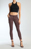 JULIETTE SKINNY CARGO IN DARK WINE TWILL - Mavi Jeans