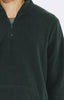 FLEECE PULLOVER - GREEN - Mavi Jeans