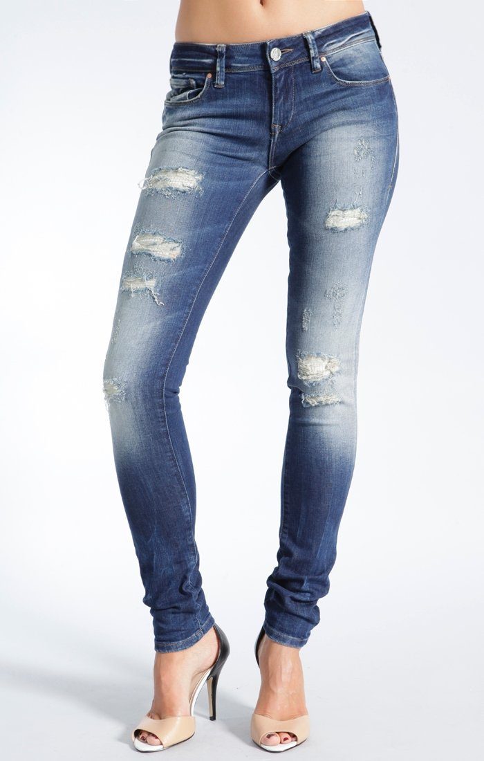 ALEXA SKINNY IN PARTLY CLOUDY ARTIST VINTAGE - Mavi Jeans