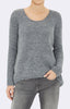 DEEP NECK KNIT PULLOVER - Mavi Jeans