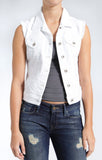 JODI VEST IN WHITE R-VINTAGE - Mavi Jeans