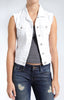 JODI VEST IN WHITE R-VINTAGE - Mavi Jeans