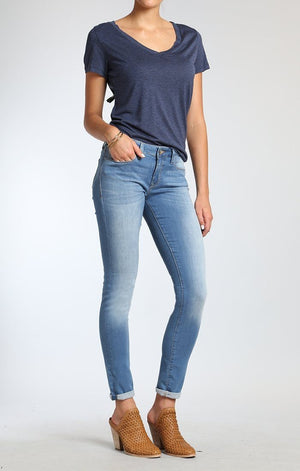 ALEXA SKINNY IN LT BRUSHED SHANTI - Mavi Jeans