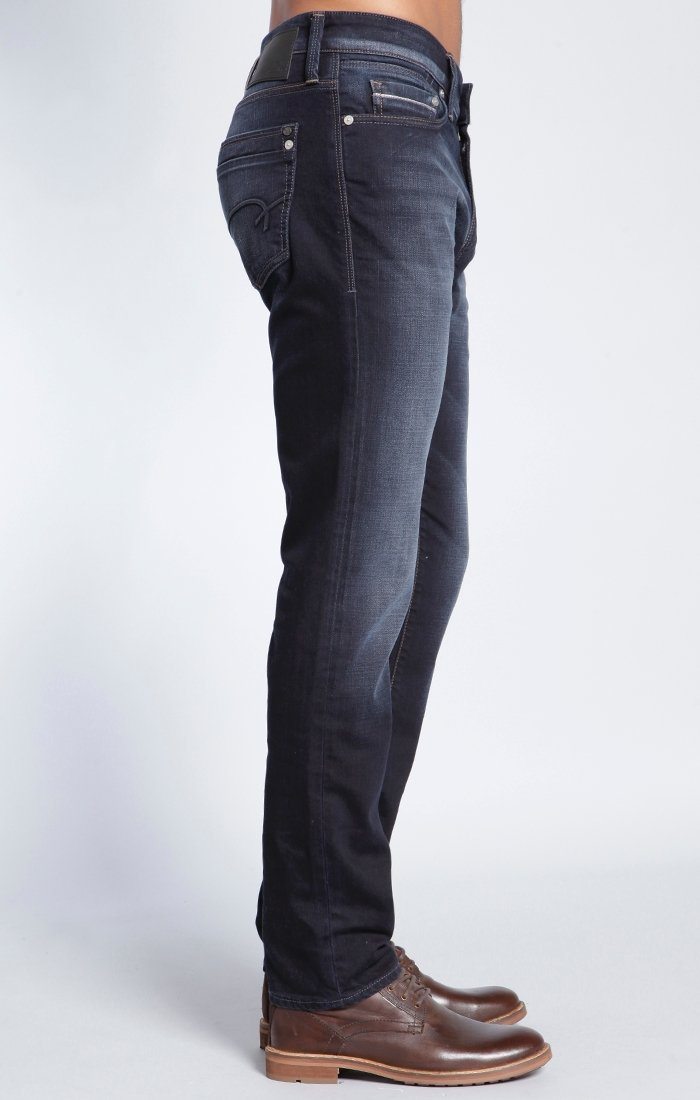 JAKE SLIM LEG IN RINSE OPAL ITALY WHITE EDGE - Mavi Jeans