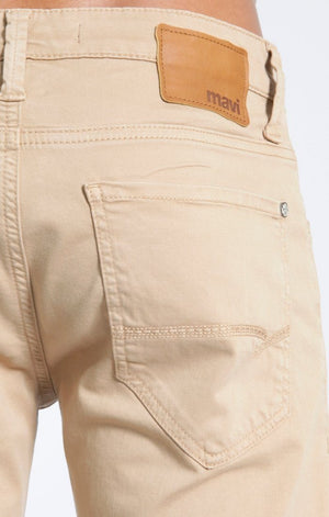 ZACH STRAIGHT LEG IN TAN TWILL - Mavi Jeans