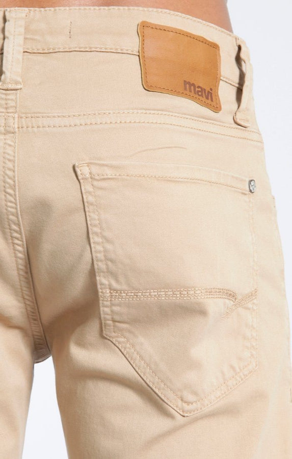 ZACH STRAIGHT LEG IN TAN TWILL - Mavi Jeans