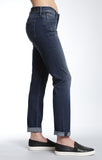 EMMA SLIM BOYFRIEND IN DEEP INDIGO GOLD - Mavi Jeans