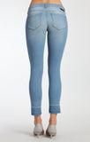 ALEXA ANKLE SKINNY  IN GREEN INDIGO GOLD FEATHER - Mavi Jeans