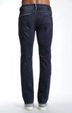 ZACH STRAIGHT LEG IN DEEP ULTRA MOVE WHITE EDGE - Mavi Jeans