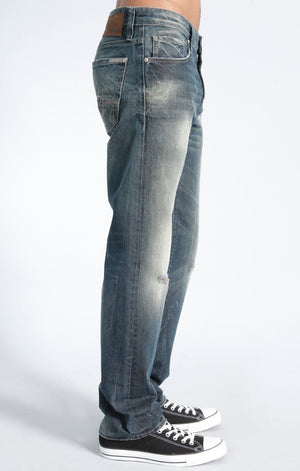 ZACH STRAIGHT LEG IN VINTAGE GREENCAST - Mavi Jeans