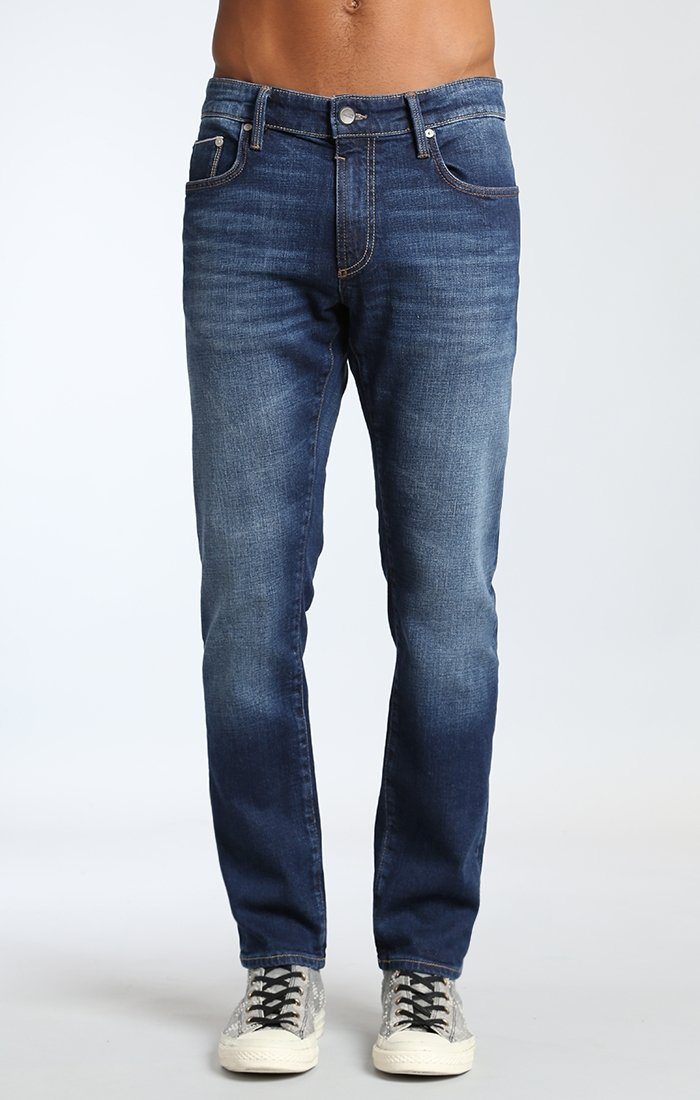 JAKE SLIM LEG IN DARK REAL SELVEDGE - Mavi Jeans