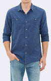 DOUBLE POCKET SHIRT - MOOD INDIGO - Mavi Jeans