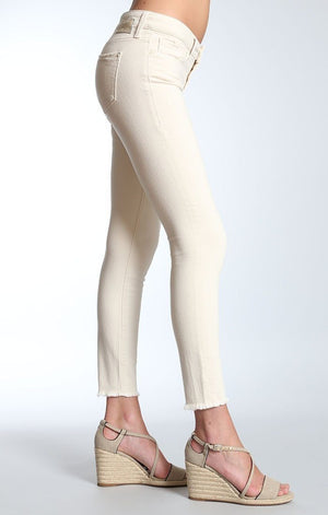 ALEXA ANKLE SKINNY  IN ECRU - Mavi Jeans