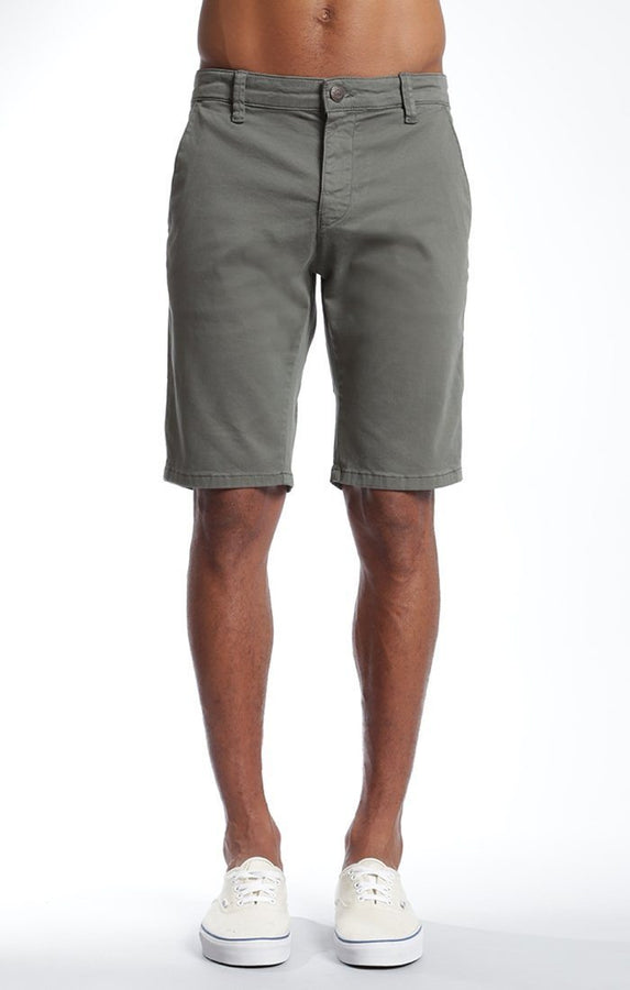 JACOB SHORTS IN ARMY GREEN TWILL - Mavi Jeans