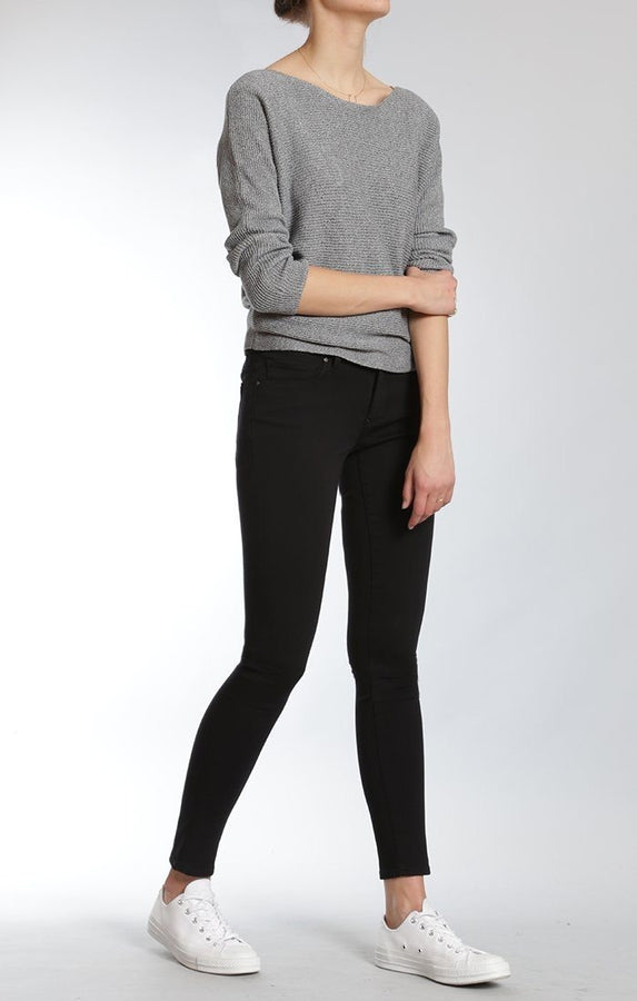 ALEXA SKINNY IN DARK SATEEN - Mavi Jeans